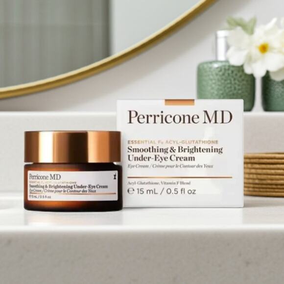 Perricone MD Smoothing & Brightening Under-Eye Cream - 15ml/.5 fl oz - NIB - Picture 1 of 7
